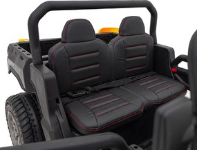 Ramiz Detské auto Pick-Up Speed 900 čierne + pohon 4x4 + pohyblivá korba