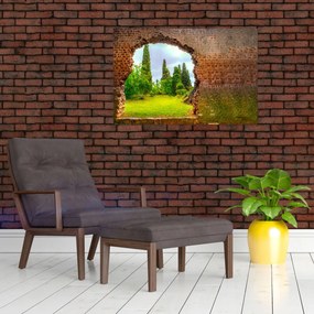Obraz - Záhrada Eden (90x60 cm)