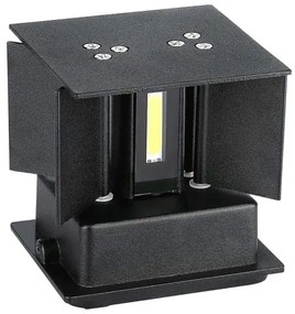 LED Vonkajšie nástenné svietidlo LED/5W/230V 3000K IP65 čierna