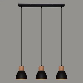 Atmosphera - Luster na lanku DESY 1xE27/40W/230V borovica