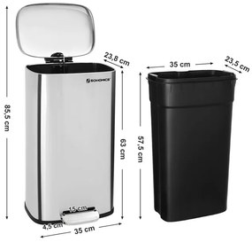 Odpadkový kôš 30 l  LTB03NL