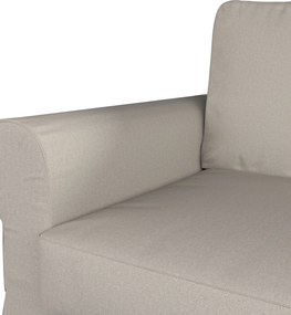 Poťah na sedačku Backabro (rozkladacia) s ležadlom farba produktu sivá látka zapletaná