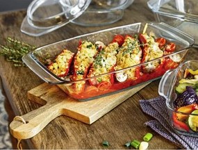 Zapekacia hranatá misa SIMAX, šírka 35 cm%