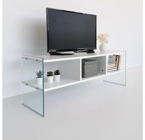 TV stolík/skrinka Vamebo 7 (biela) . Vlastná spoľahlivá doprava až k Vám domov. 1095480