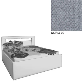 AVA LERYN LED 160x200 Varianta: SORO 90