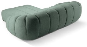 Svetlozelená rohová pohovka (pravý roh) Diana – Micadoni