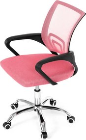 Detská otočná stolička ružová KA-L103 PINK