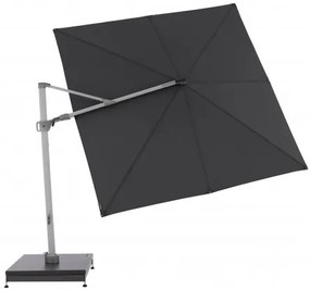 Knirps KNIRPS 320 x 320 cm - luxusný výkyvný záhradný slnečník s bočnou tyčou : Farba slnečníka - Tmavě šedá