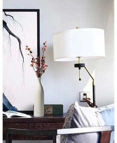 Keramická váza 46 cm, biela