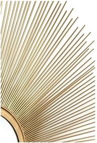 Nástenné zrkadlo Kare Design Sunbeam, ø 90 cm