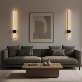 LED nástenné svietidlo FLORENTYNA LED/24W/230V 4000K zlatá/čierna