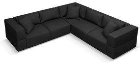 Čierna variabilná rohová pohovka Esther – Milo Casa