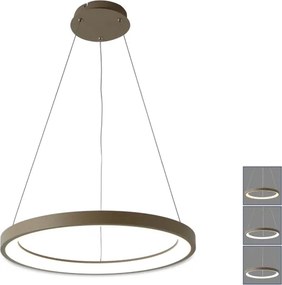 BRILAGI - LED stmievateľný luster na lankách FALCON SLIM LED/42W/230V pr. 50 cm béžová + DO
