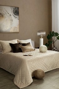 DEKORAČNÝ VANKÚŠ GAJA4 (FI) 24 CM TMAVOBÉŽOVÁ