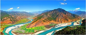 Obraz - River Yangtze (120x50 cm)