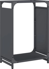 vidaXL Regál na krbové drevo, 44x28x65 cm, za studena lisovaná oceľ