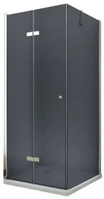 Mexen Lima, sprchovací kút 70 (dvere) x 60 (stena) cm, 6mm číre sklo, chrómový profil, 856-070-060-01-40