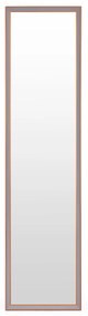 Veľké stojace zrkadlo 148 cm s hliníkovým rámom, rozťahovacie, ModernHome