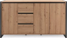 Široká komoda Denver, dub artisan/antracit