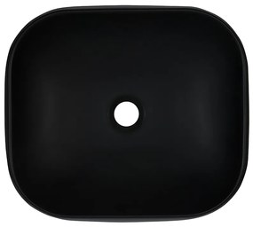 Závěsná skříňka Luxor Black s deskou a umyvadly 120 cm dub olejovaný/černá