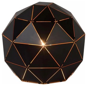 Lucide 21509/25/30 - Stolná lampa OTONA 1xE27/25W/230V čierna