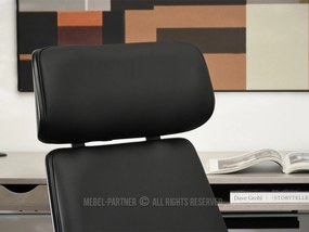 Kreslo Lionel (čierna + chrómová). Akcia -35%. Vlastná spoľahlivá doprava až k Vám domov. 1110517