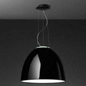 Artemide Nur Gloss závesné svietidlo, čierne, E27, 205W, design Gismondi