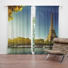 Sablio Záves Paríž: 2 ks 140x250 cm