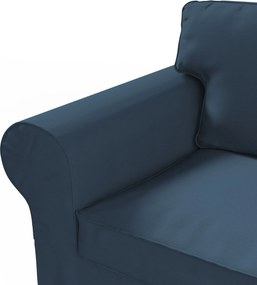 Poťah na sedačku Ektorp (nerozkladá sa, pre 2 osoby) farba produktu tmavomodrá