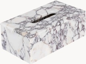 Mramorová škatuľa na vreckovky Calacatta