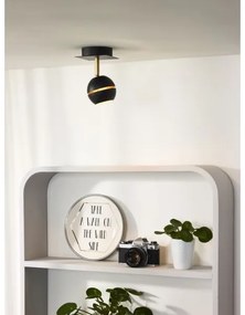 Lucide 77975/05/30 - LED bodové svietidlo BINARI 1xLED/5W/230V čierne