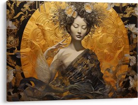Obraz - Japonská dáma (70x50 cm)