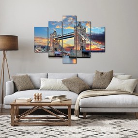 Obraz - Tower Bridge, Londýn, Anglicko (150x105 cm)