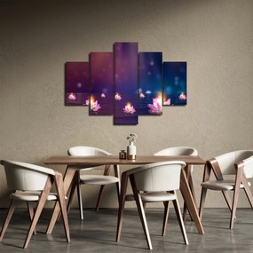 Obraz - Čarovné lekná (150x105 cm)