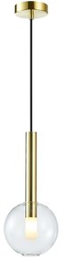 Luster na lanku NIKO 1xG9/9W/230V pr. 15 cm zlatá