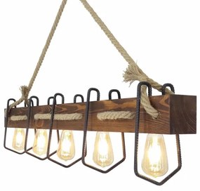 Luster na lanku DEMIR 5xE27/40W/230V