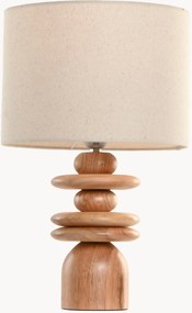 Stolová lampa z kaučukového dreva Hevea
