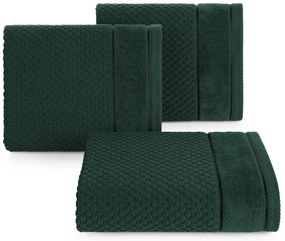 BAVLNENÝ UTERÁK FRIDA 30X50 CM TMAVOZELENÁ