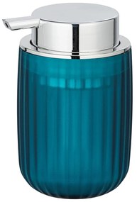 Petrolejovomodrý dávkovač mydla Wenko Agropoli Frost, 250 ml
