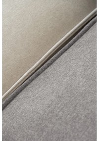 Svetlosivý modul pohovky (stredový diel) Flex Felix – Miuform