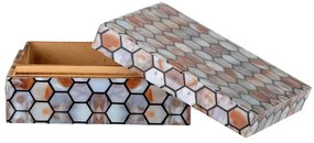 Dekoratívny polyresínový úložný box 13x10x5 cm Domino – Bloomingville