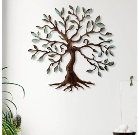 Asir Nástenná dekorácia 60x60 cm strom kov 891TNL2427