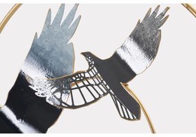 Kovová nástenná dekorácia 91x50 cm Birds – Mauro Ferretti