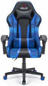 1005 Kancelárska - herná stolička HEXAGON čierno-modrá