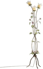 Stojacia lampa ROSALIA 3xE14/40W/230V žltá