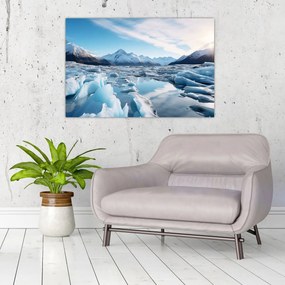 Obraz - Ľadovcové útvary (90x60 cm)