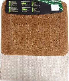 Ella kúpeľňová predložka 2set - hnedá