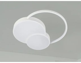 LED Stmievateľné stropné svietidlo LED/60W/230V 3000-6500K biela + diaľkové ovládanie