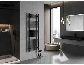 Mexen Ares, elektrické vykurovacie teleso 1500x500 mm + vykurovacia tyč 600 W, čierna, W102-1500-500-6600-70