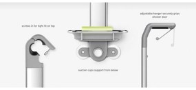 Simplehuman Nastavitelný držiak do sprchy Plus